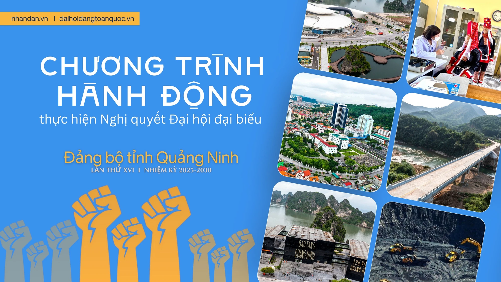 Chương trình hành động thực hiện Nghị quyết Đại hội đại biểu Đảng bộ tỉnh Quảng Ninh lần thứ XVI, nhiệm kỳ 2025-2030