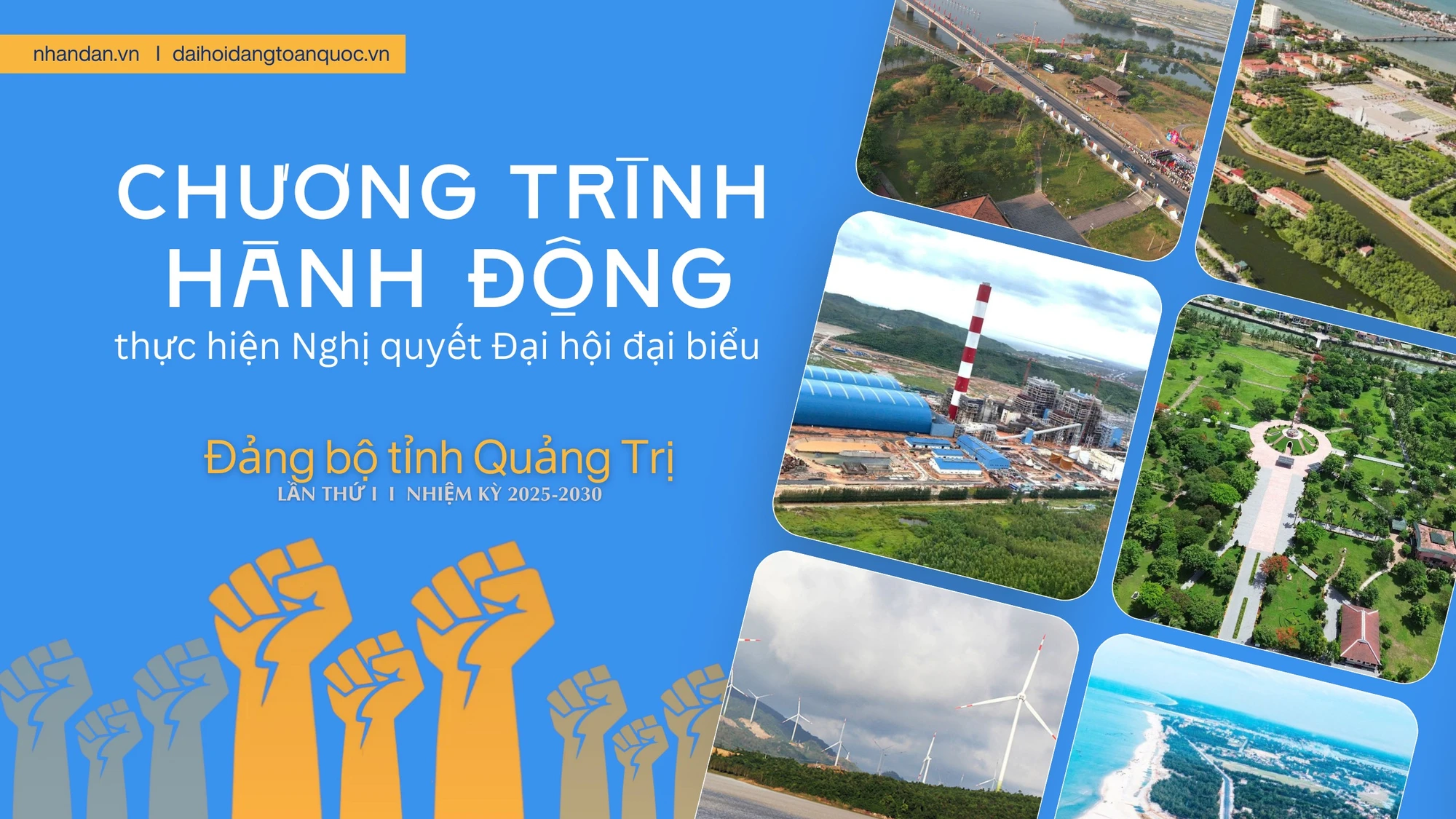 Chương trình hành động thực hiện Nghị quyết Đại hội đại biểu Đảng bộ tỉnh Quảng Trị lần thứ I, nhiệm kỳ 2025-2030