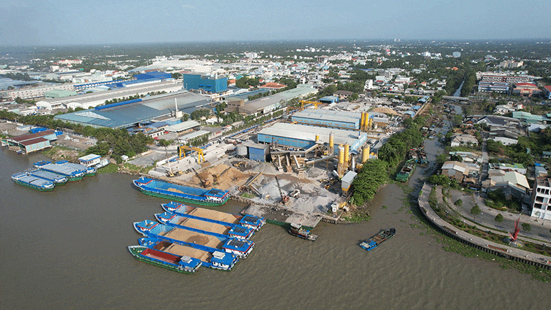 Một góc phường Trung An (tỉnh Đồng Tháp).