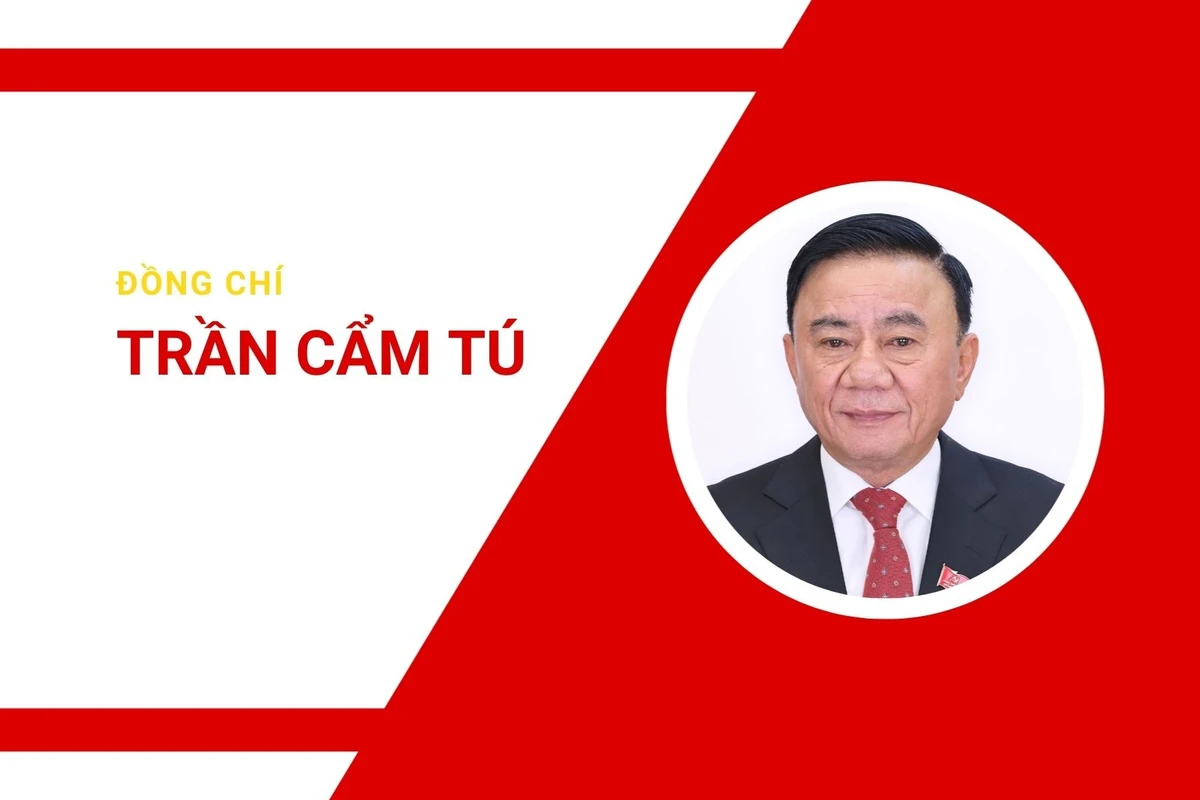 Tiểu sử đồng chí Trần Cẩm Tú, Ủy viên Bộ Chính trị, Thường trực Ban Bí thư