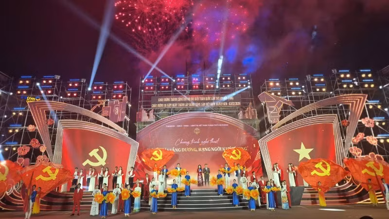 Hải Phòng tổ chức Chương trình nghệ thuật đặc biệt chào mừng thành công Đại hội Đảng toàn quốc lần thứ XIV