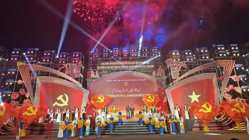 Hải Phòng tổ chức Chương trình nghệ thuật đặc biệt chào mừng thành công Đại hội Đảng toàn quốc lần thứ XIV