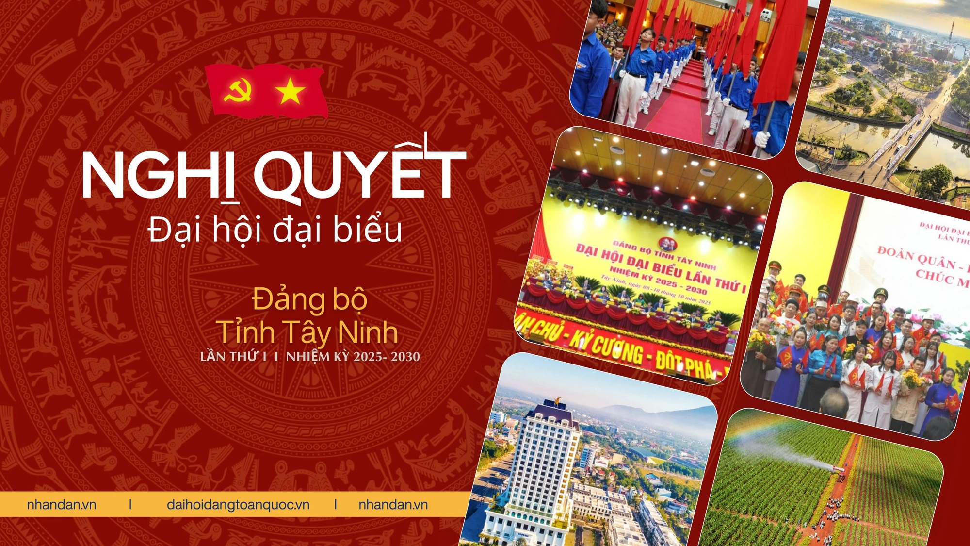 Nghị quyết Đại hội đại biểu Đảng bộ tỉnh Tây Ninh lần thứ I (nhiệm kỳ 2025-2030)