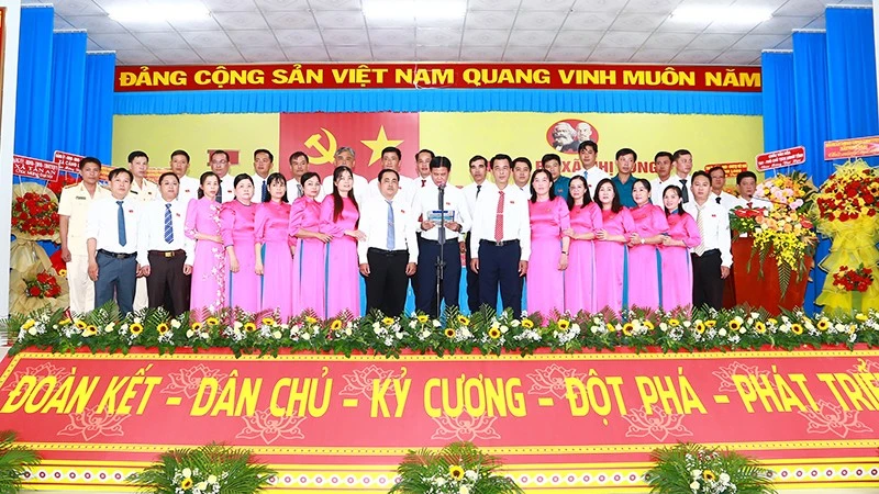 Xã An toàn khu Nhị Long xây dựng nông thôn mới nâng cao