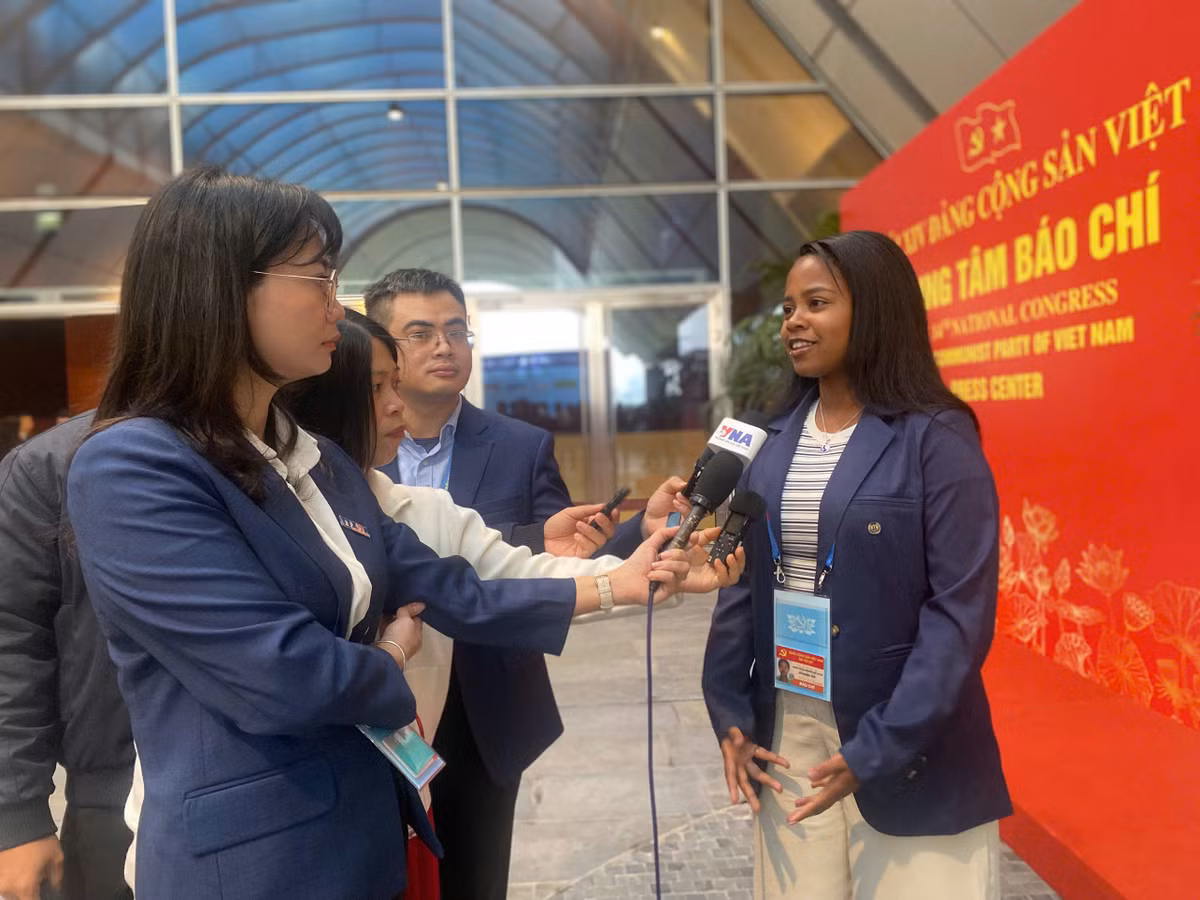 Phóng viên báo Granma: Tham gia tác nghiệp tại Đại hội XIV là trải nghiệm tuyệt vời