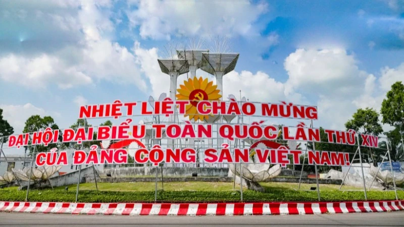 Không khí chào mừng Đại hội lan tỏa sâu rộng đến các xã, phường của thành phố Cần Thơ.