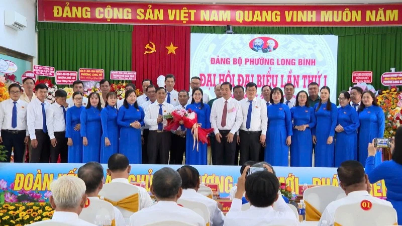 Đại hội ra mắt Ban Chấp hành Đảng bộ phường Long Bình nhiệm kỳ 2025–2030 được chỉ định gồm 33 đồng chí.