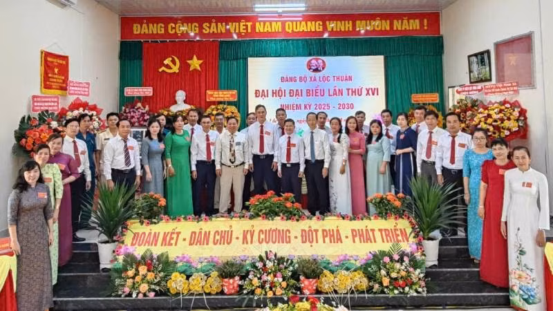 Xã Lộc Thuận quyết tâm phát triển trong kỷ nguyên mới sau sáp nhập.