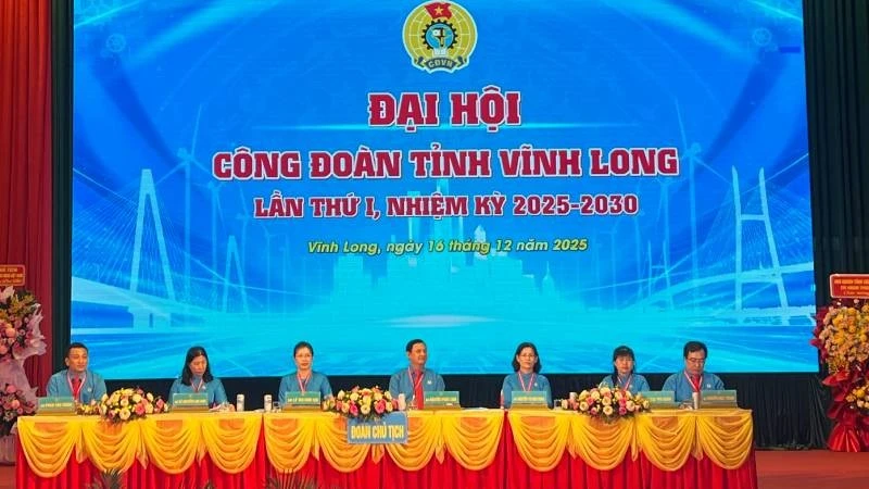 Đại hội Công đoàn tỉnh Vĩnh Long lần thứ nhất, nhiệm kỳ 2025-2030 đã đề ra nhiều mục tiêu quan trọng trong chăm lo, bảo vệ quyền và lợi ích hợp pháp, chính đáng của người lao động.