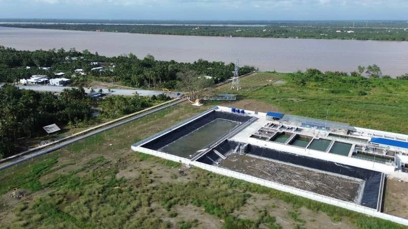 Hạ tầng Khu công nghiệp Phú Thuận hoàn thiện để sẵn sàng đón nhà đầu tư.