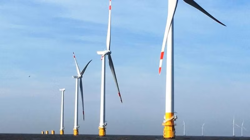 Tỉnh Vĩnh Long phát triển năng lượng điện gió ven biển.