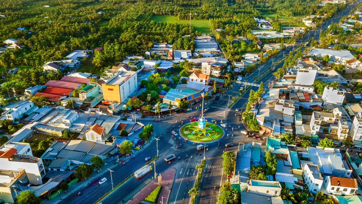 Phường Bến Tre tập trung mở rộng không gian, phát triển đô thị văn minh.