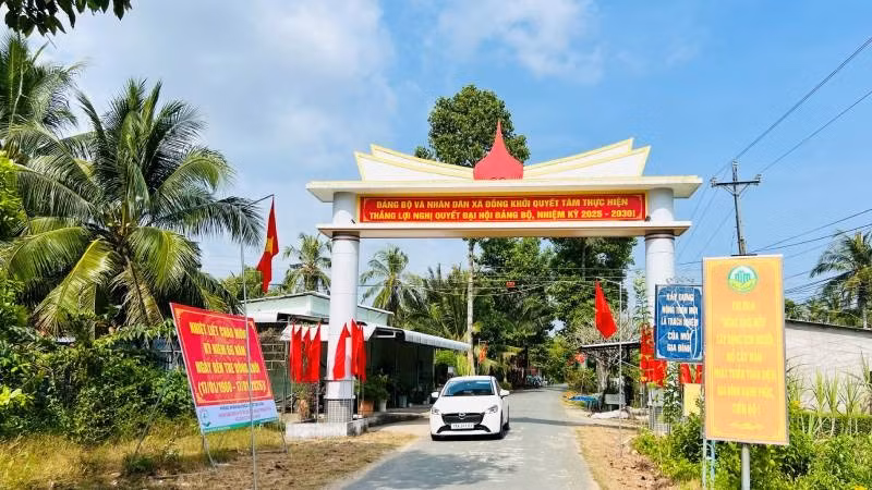 Xã Đồng Khởi quyết tâm phát triển nhanh và bền vững.