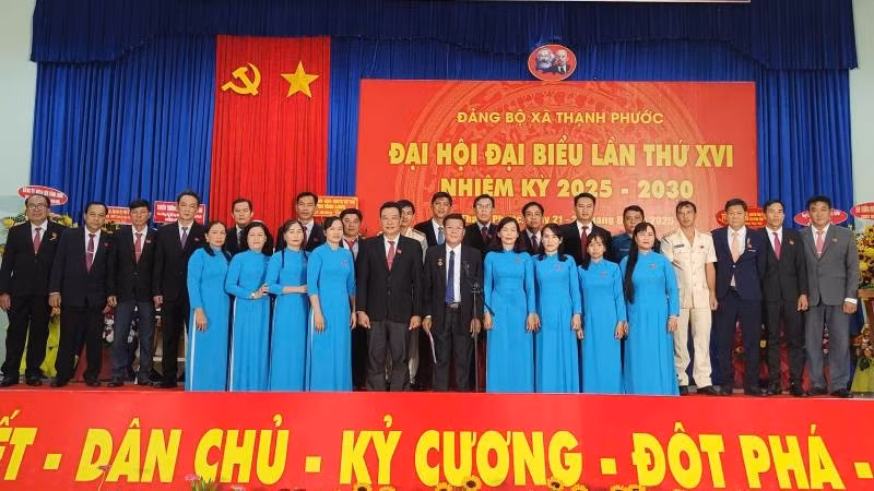 Đại hội đại biểu Đảng bộ xã Thạnh Phước đề ra mục tiêu phát triển nhanh, bền vững trong nhiệm kỳ 2025-2030.