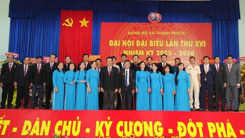 Đại hội đại biểu Đảng bộ xã Thạnh Phước đề ra mục tiêu phát triển nhanh, bền vững trong nhiệm kỳ 2025-2030.