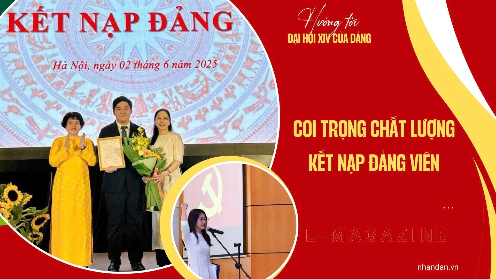 Chú trọng chất lượng trong công tác kết nạp đảng viên