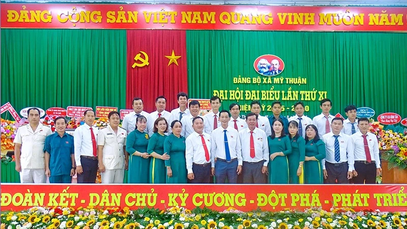 Ban chấp hành Đảng bộ xã Mỹ Thuận.