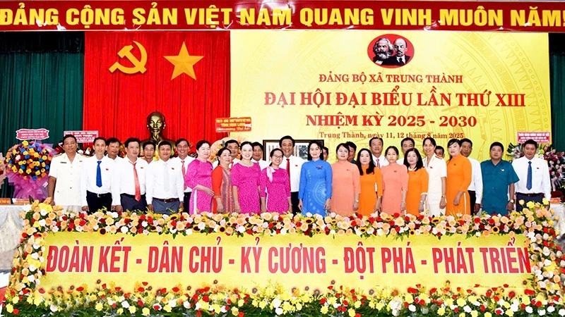 Ban chấp hành Đảng bộ xã Trung Thành.
