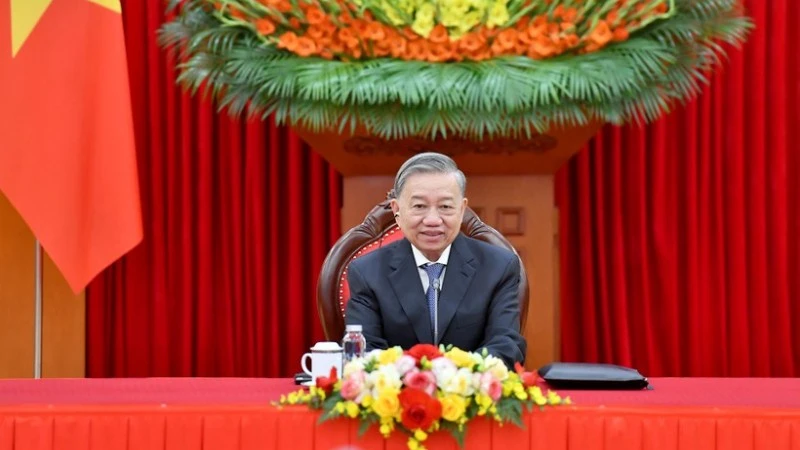 Tổng Bí thư Tô Lâm. (Ảnh: ĐĂNG KHOA)