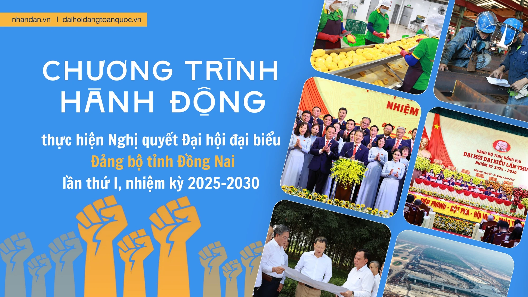 Chương trình hành động thực hiện Nghị quyết Đại hội đại biểu Đảng bộ tỉnh Đồng Nai lần thứ I, nhiệm kỳ 2025-2030