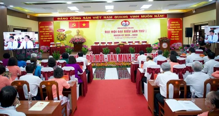 Đại hội đại biểu Đảng bộ phường Tân Định đã đề ra nhiều nhiệm vụ, giải pháp để phát triển địa phương mạnh mẽ hơn nữa trong thời gian tới.