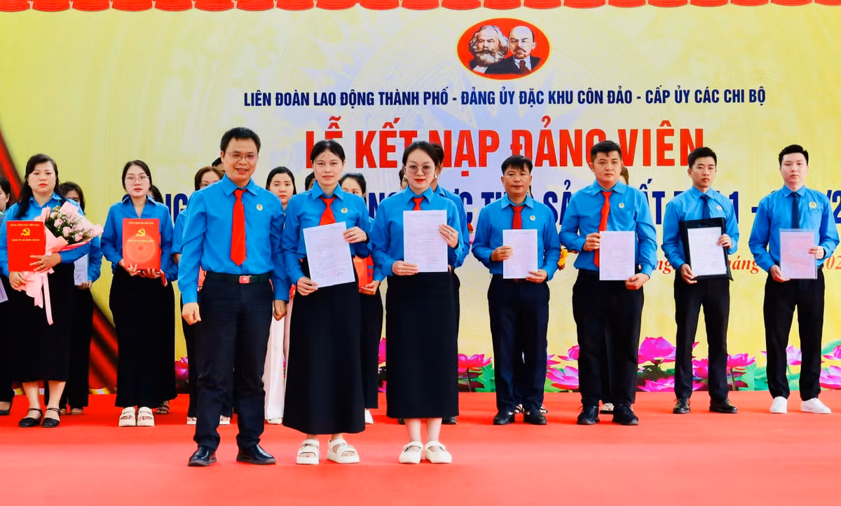 Đẩy mạnh phát triển đảng viên từ nguồn đoàn viên công đoàn