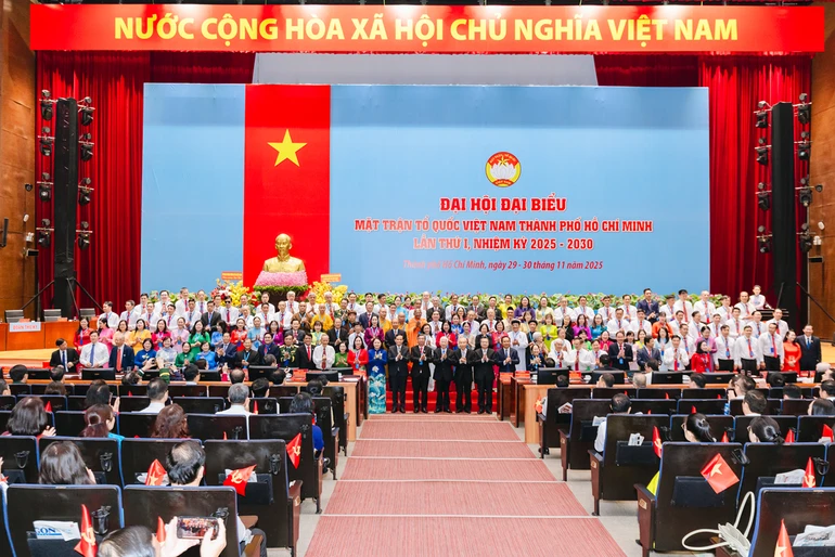 Đại hội đại biểu Mặt trận Tổ quốc Việt Nam Thành phố Hồ Chí Minh lần thứ I, nhiệm kỳ 2025-2030.