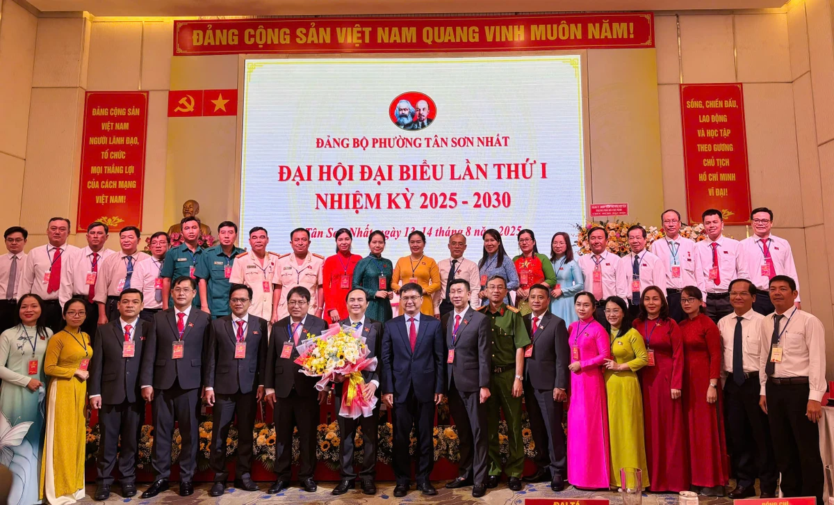 Đại hội đại biểu Đảng bộ phường Tân Sơn Nhất lần thứ I nhiệm kỳ 2025-2030.