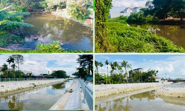 Những công trình chỉnh trang đô thị trên địa bàn phường An Phú Đông vừa đưa vào hoạt động.