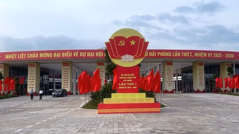Đại hội đại biểu Đảng bộ thành phố Hải Phòng lần thứ I, nhiệm kỳ 2025-2030 sẽ được tổ chức từ ngày 26-27/9.