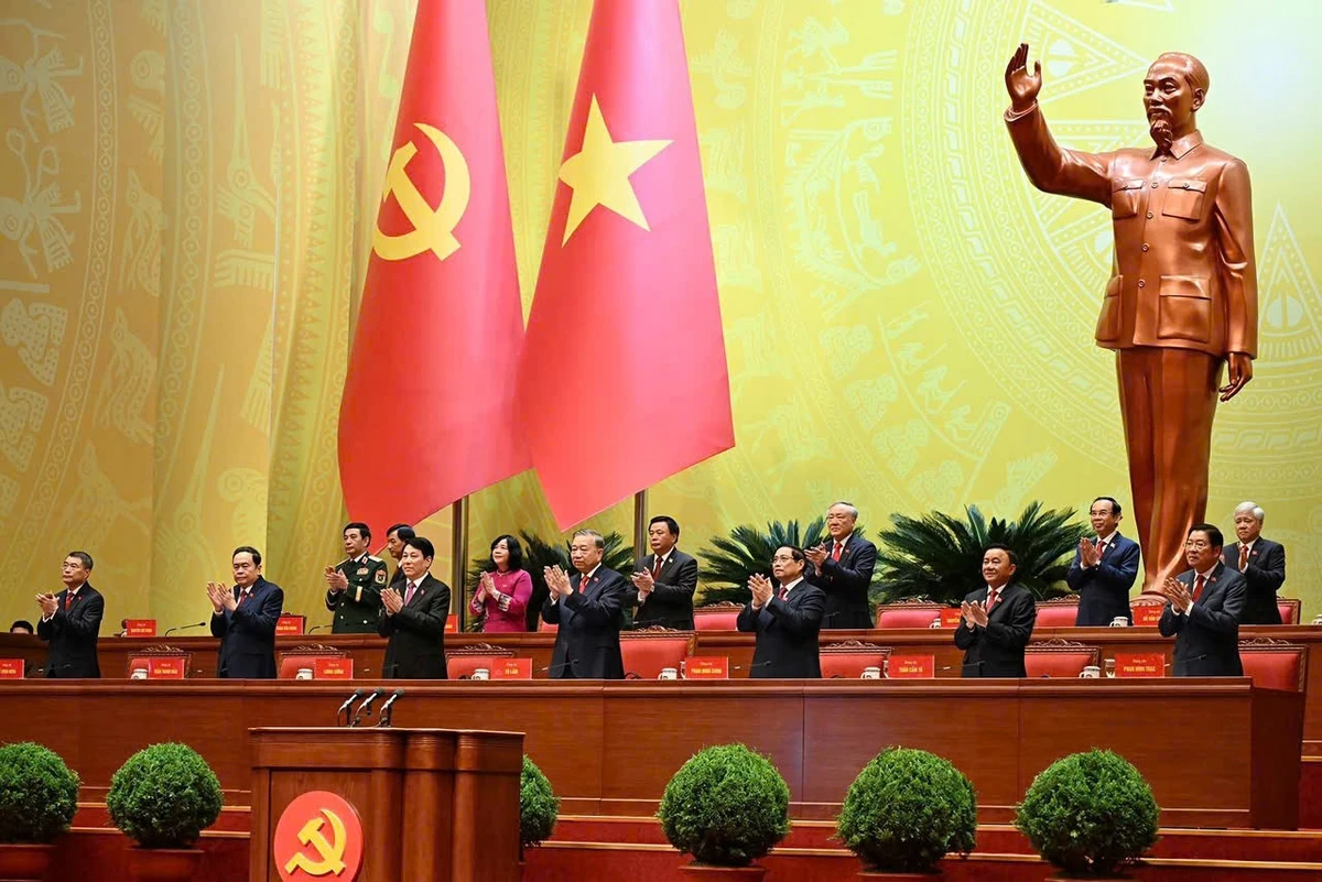 Đại hội đại biểu toàn quốc lần thứ XIV của Đảng Cộng sản Việt Nam diễn ra từ ngày 19 đến 25/1/2026. (Ảnh: DUY LINH)