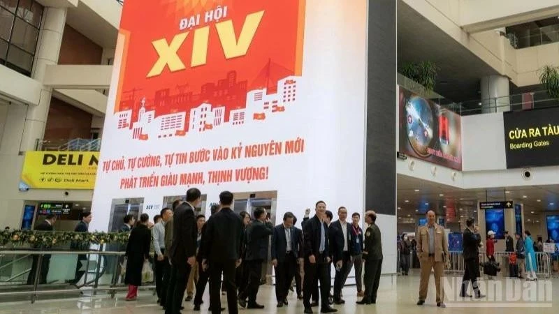 Cảng Hàng không quốc tế Nội Bài chuẩn bị sẵn sàng các phương án phục vụ Đại hội Đảng và cao điểm Tết