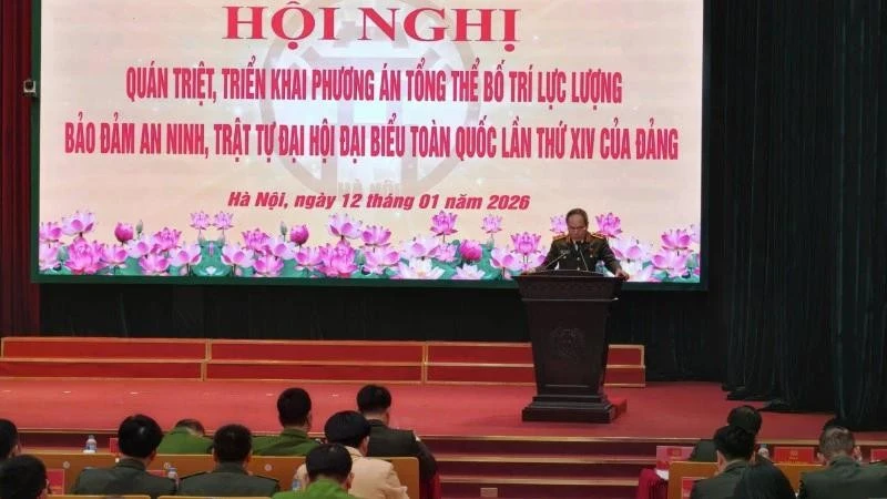 Bảo đảm tuyệt đối an toàn Đại hội XIV của Đảng