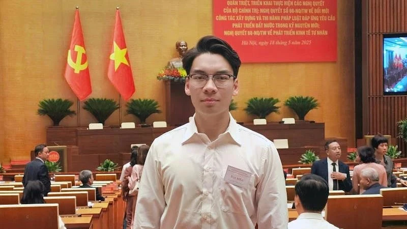 Đảng viên trẻ đam mê nghiên cứu khoa học