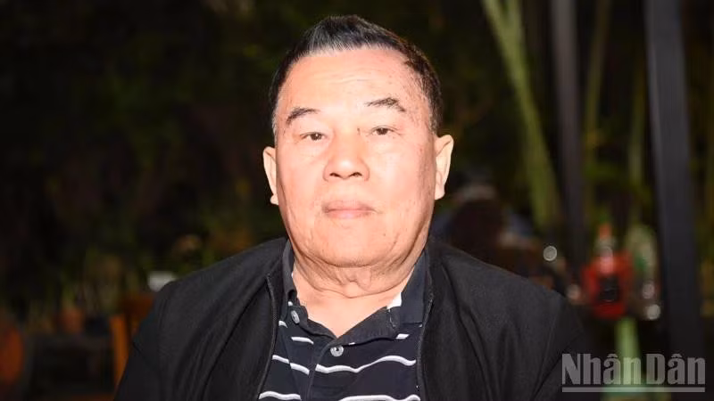 Ông Nguyễn Văn Hòa, kiều bào tại tỉnh Pathum Thani. (Ảnh: XUÂN SƠN)