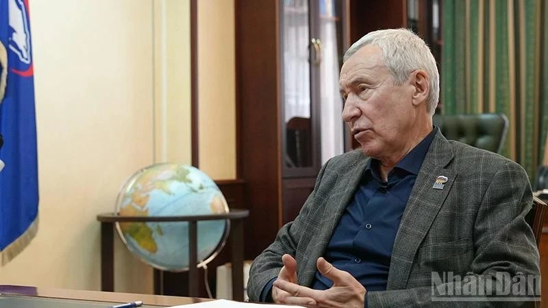 Đảng Nước Nga Thống nhất đánh giá cao vai trò lãnh đạo của Đảng Cộng sản Việt Nam