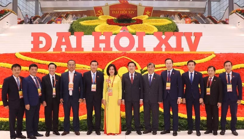 Đoàn đại biểu Tây Ninh dự Đại hội Đảng XIV