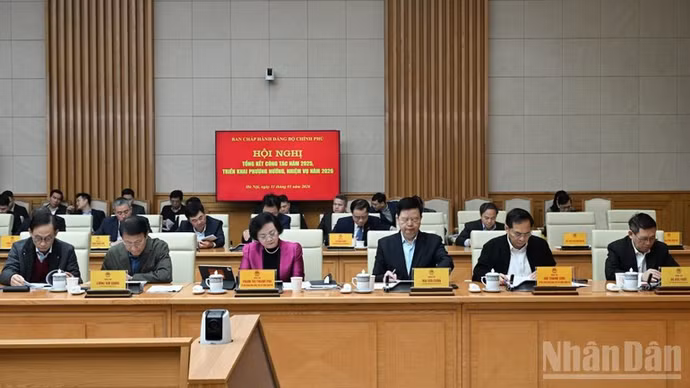 Các đại biểu tham dự hội nghị. (Ảnh: TRẦN HẢI)