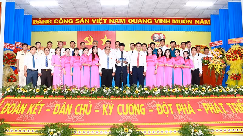 Xã An toàn khu Nhị Long xây dựng nông thôn mới nâng cao