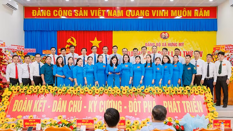 Hưng Mỹ phát huy mô hình trồng lúa phát thải thấp