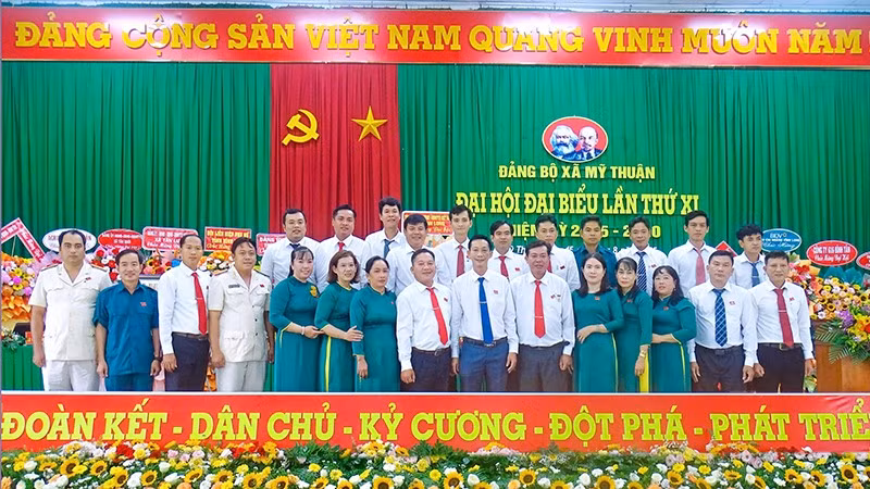 Ban chấp hành Đảng bộ xã Mỹ Thuận.
