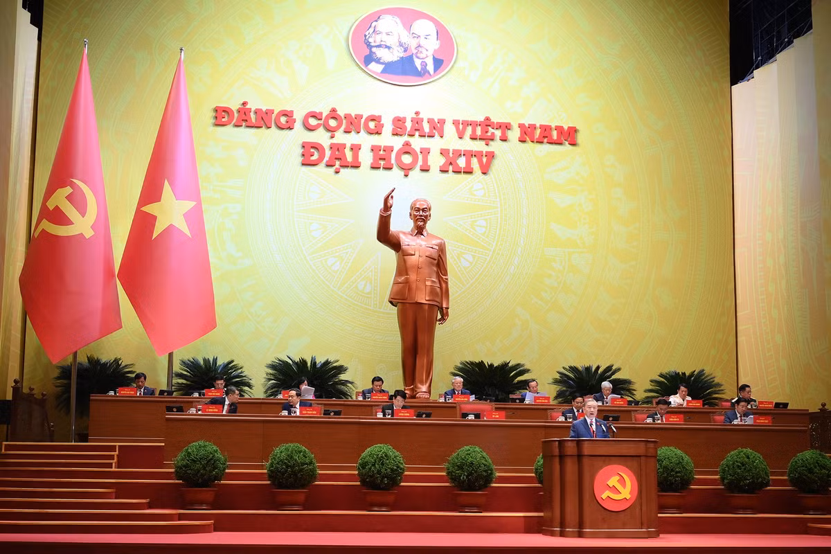 Phiên khai mạc Đại hội đại biểu toàn quốc lần thứ XIV của Đảng.