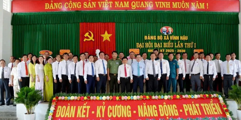 Xã Vĩnh Hậu phấn đấu hoàn thành các chỉ tiêu chủ yếu trong năm 2026