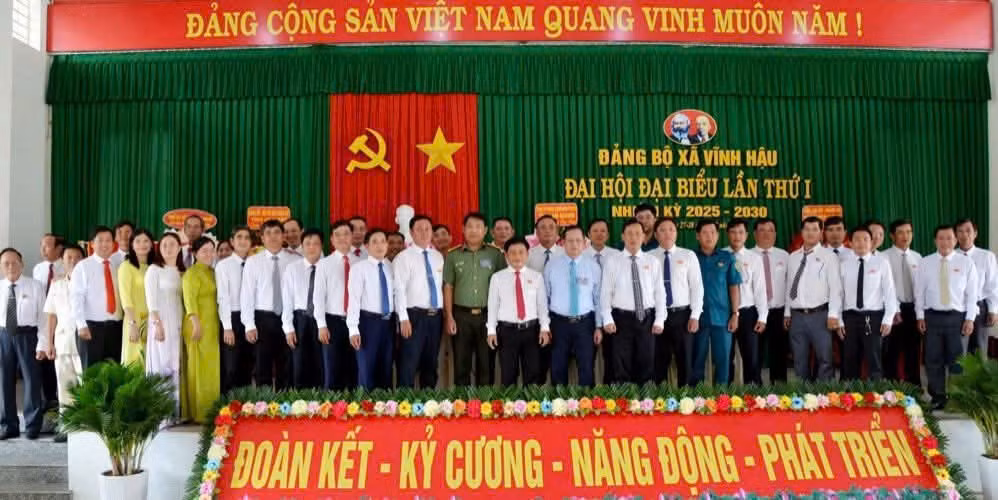 Xã Vĩnh Hậu phấn đấu hoàn thành các chỉ tiêu chủ yếu trong năm 2026