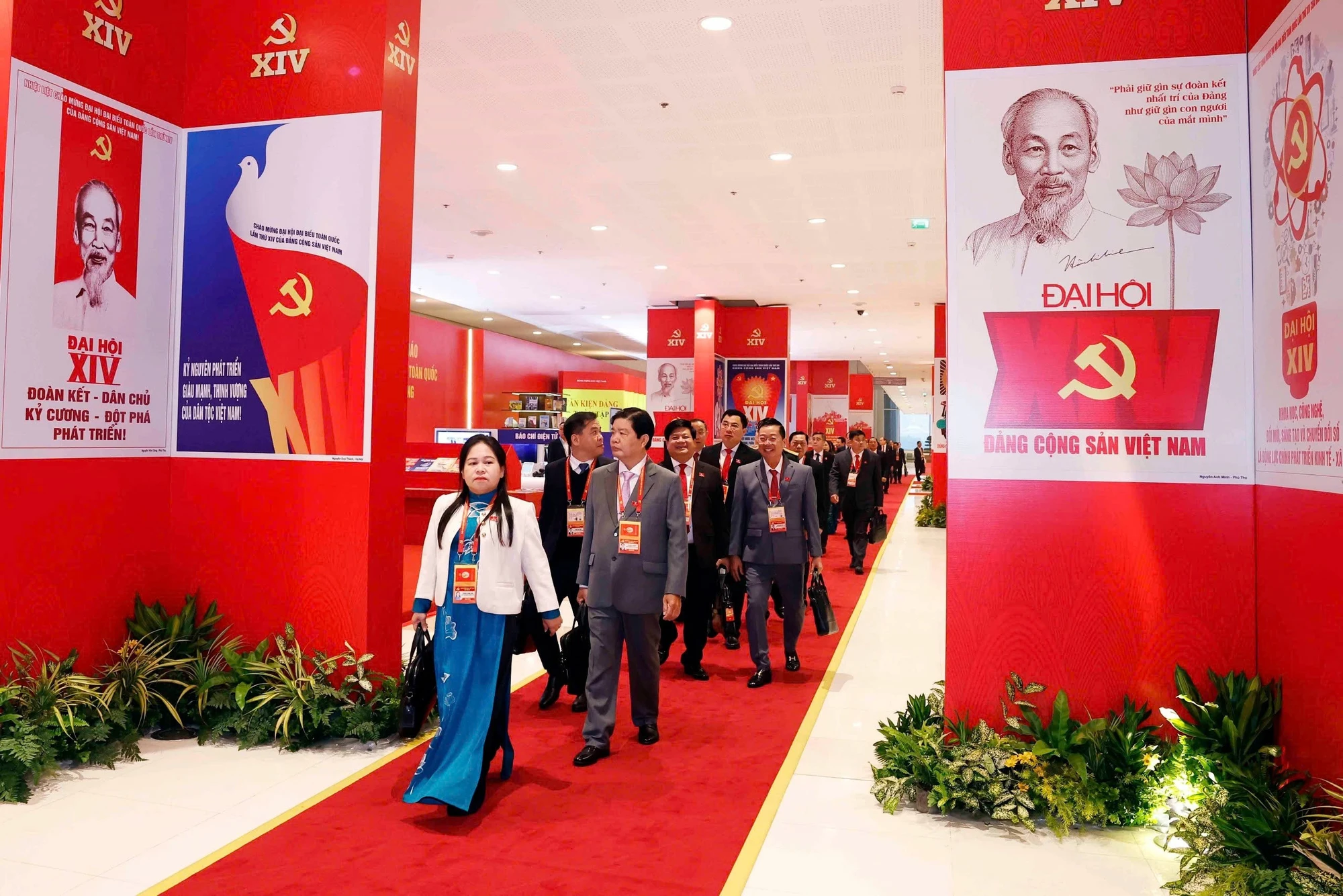 Sáng 19/1, Đại hội đại biểu toàn quốc lần thứ XIV của Đảng Cộng sản Việt Nam họp phiên trù bị tại Trung tâm Hội nghị Quốc gia, Thủ đô Hà Nội.