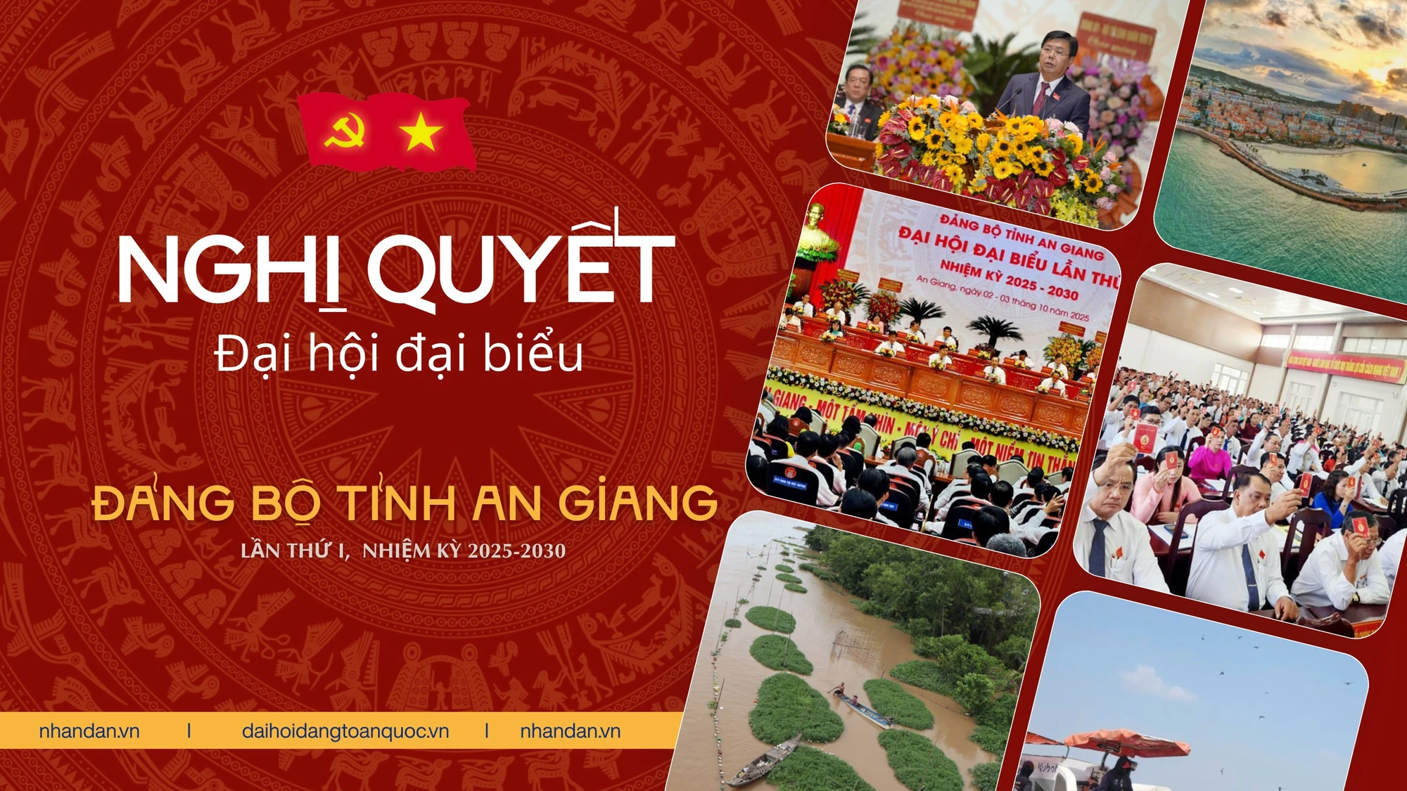 Nghị quyết Đại hội đại biểu Đảng bộ tỉnh An Giang lần thứ I,nhiệm kỳ 2025-2030