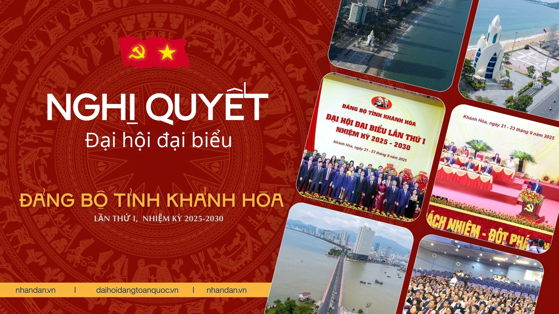 Nghị quyết Đại hội đại biểu Đảng bộ tỉnh Khánh Hòa lần thứ I, nhiệm kỳ 2025-2030