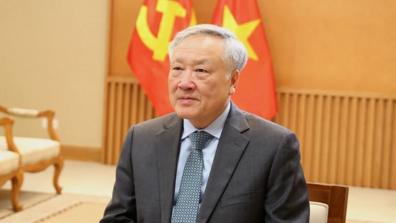 Đồng chí Nguyễn Hòa Bình, Ủy viên Bộ Chính trị, Phó Bí thư Thường trực Đảng ủy, Phó Thủ tướng Thường trực Chính phủ. (Ảnh: VGP/Nguyễn Hoàng)