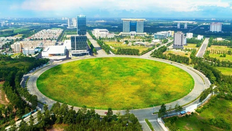 Vùng lõi trung tâm đề án phát triển Đô thị Khoa học công nghệ-bắc Thành phố Hồ Chí Minh. 