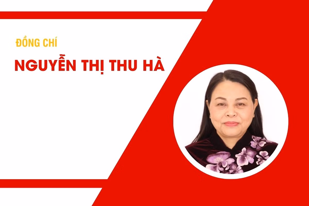 Tiểu sử đồng chí Nguyễn Thị Thu Hà, Ủy viên Trung ương Đảng, Ủy viên Ban Thường vụ Đảng ủy các cơ quan Đàng Trung ương, Phó Chánh Văn phòng Thường trực Văn phòng Trung ương Đảng